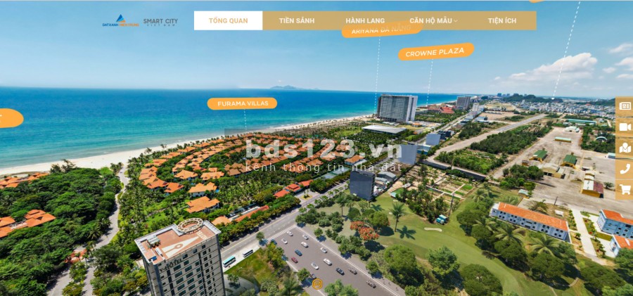 Cần bán căn hộ cao cấp 2PN view biển Mỹ Khê Đà Nẵng sổ hồng đầy đủ, pháp lý chính chủ